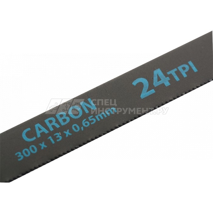 Полотна для ножовки по металлу, 300 мм, 24TPI, Carbon, 2 шт,