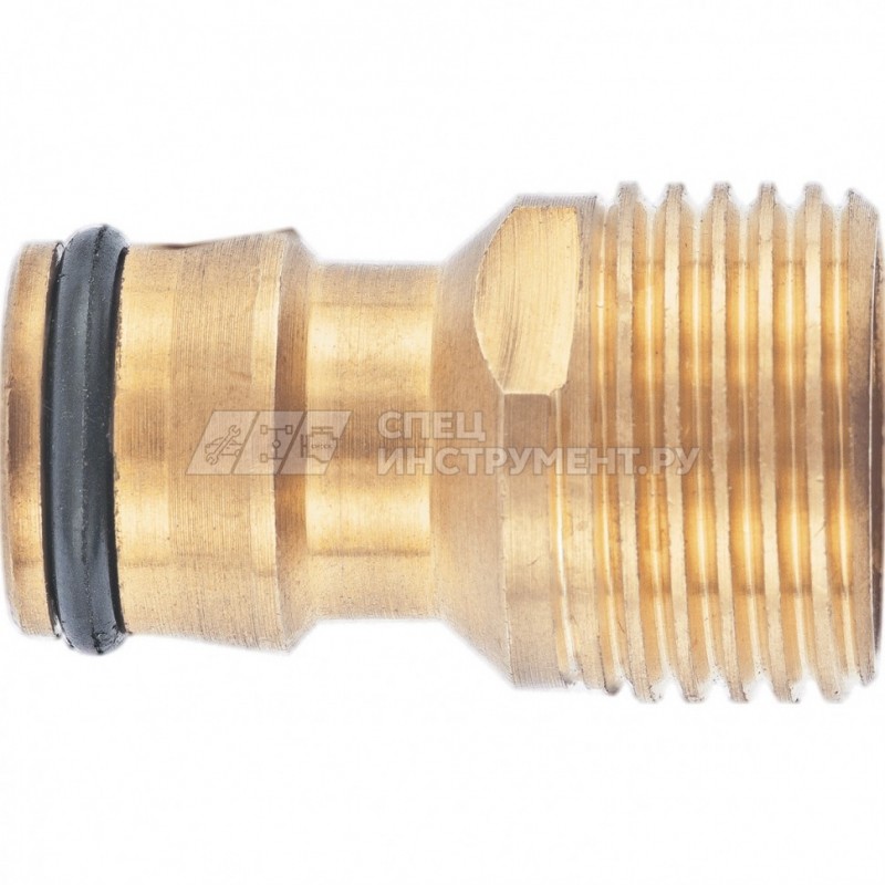 Адаптер латунный, 1/2", внешняя резьба