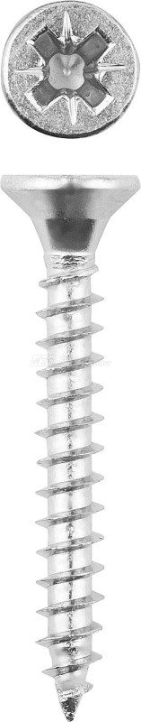 Шурупы ЗУБР по дереву оцинкованные, 5.0x70мм, 7шт