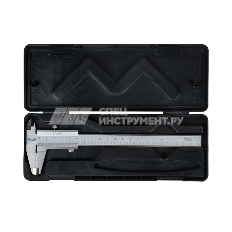 Штангенциркуль механический RGK SCM-150 (ШЦ-I-150-0,02) С ПОВЕРКОЙ