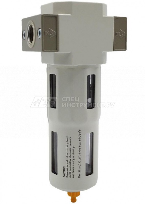 Фильтр для пневмосистемы RF-703412 "Profi" 1/2" (2800 л/мин, 16 bar, 5 мкм)