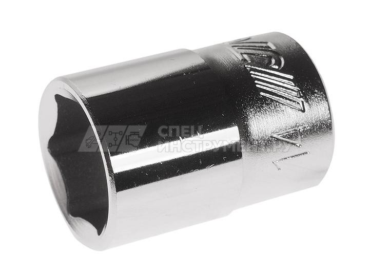 Головка 6-гранная 3/8" 14мм, длина 28мм