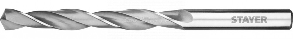 STAYER PROFI 8.0х117мм, Сверло по металлу HSS-R, быстрорежущая сталь М2(S6-5-2)