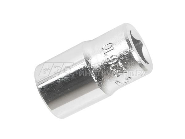 Головка торцевая 12-гранная 1/4" х 10мм, длина 25мм
