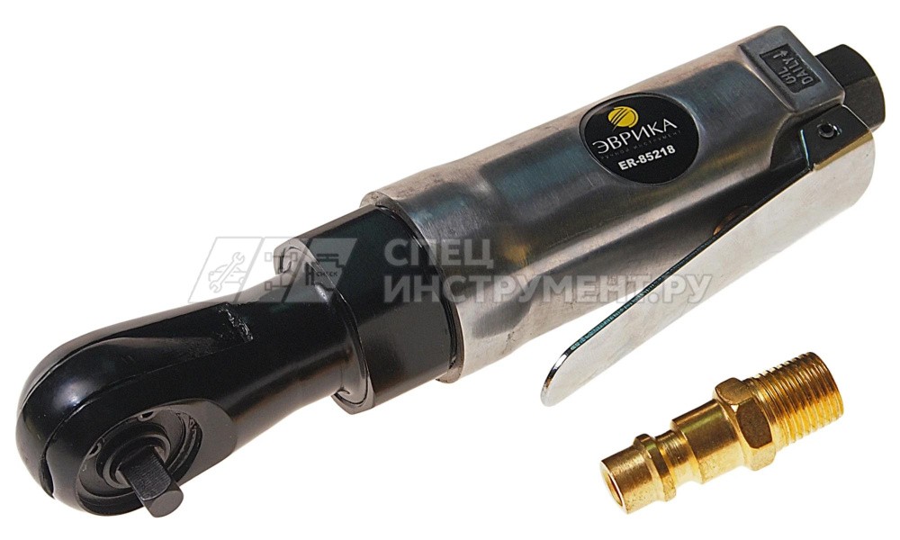Пневмотрещотка ER-85218 1/4'', 27Нм, 230 об/мин ЭВРИКА