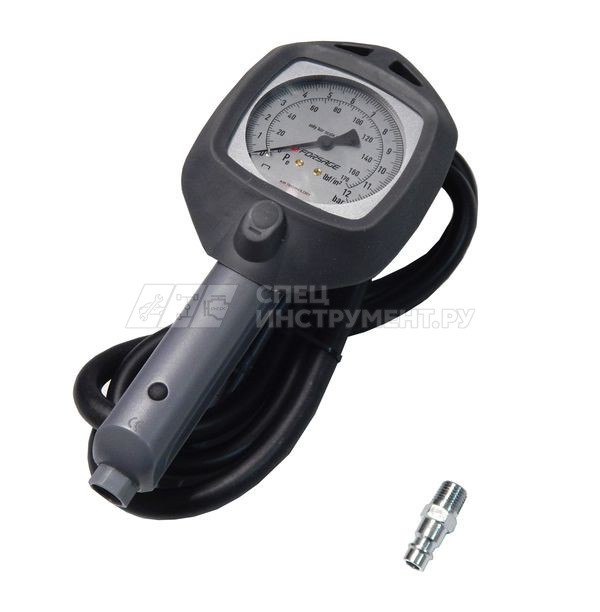 Пистолет для подкачки шин с манометром и шлангом 2м(0-15bar)