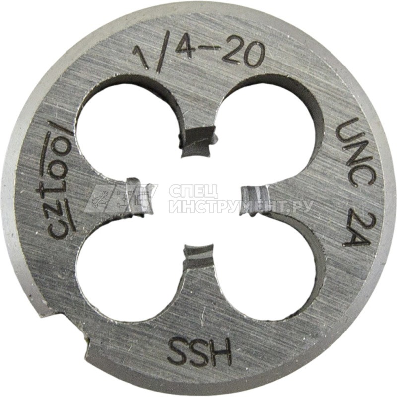 Плашка дюймовая 1/4"-20 UNC, HSS Bucovice 245140