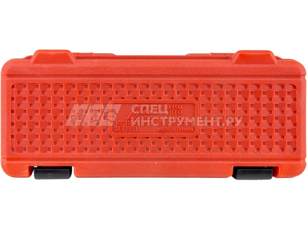 Набор головок торцевых глубоких ударных 6-гранных 1/2" 10-24мм 11пр.