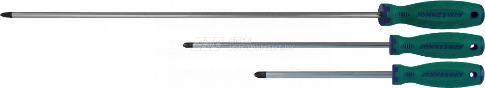 Отвертка стержневая крестовая ANTI-SLIP GRIP, PH3x150 мм