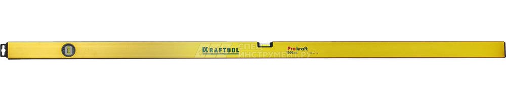 Уровень KRAFTOOL "PROKRAFT" коробчатый, 2 ампулы, 0,5 мм/м, 1500мм