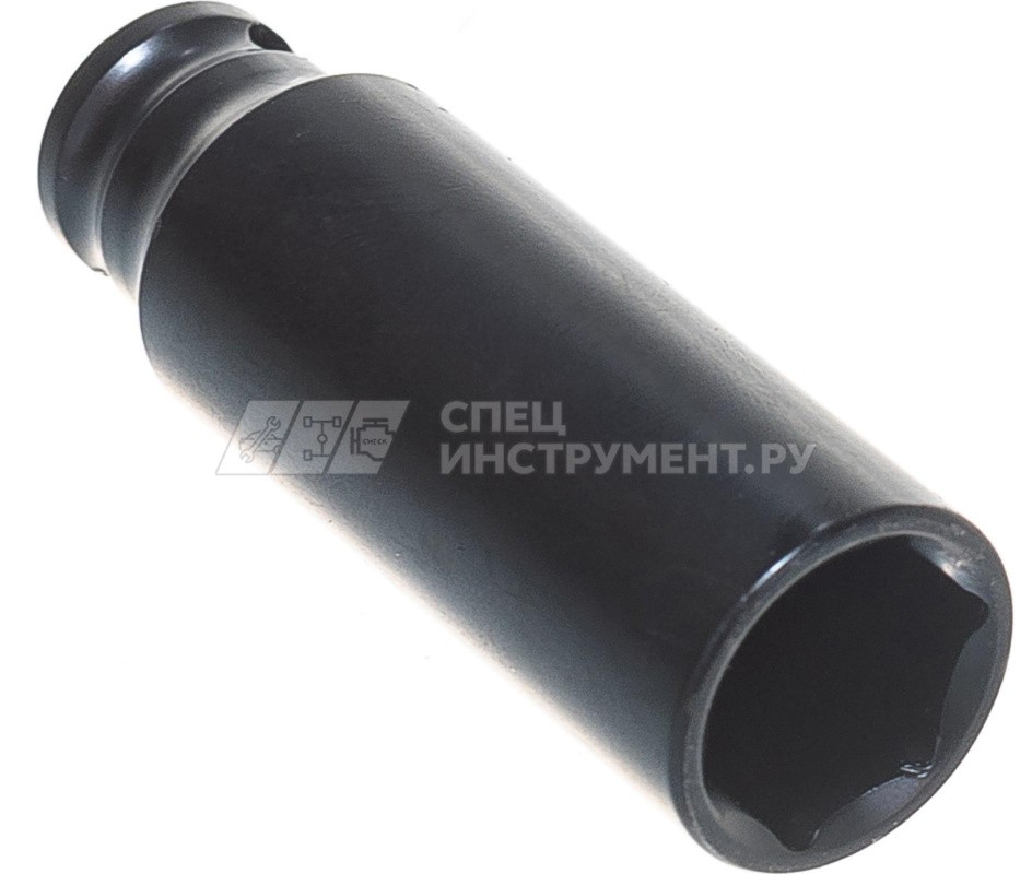 Головка торцевая 12мм 1/4" 6-гранная ударная удлиненная L= 60 мм ROCKFORCE RF-4255012 /1/10/180