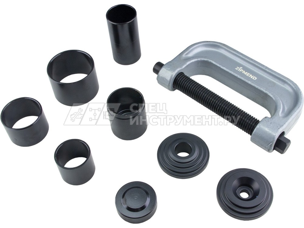 Набор для замены сайлентблоков, шаровых опор, подшипников, 9пр.