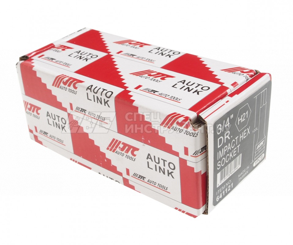 Головка торцевая ударная HEX 3/4" х H21, L-100мм