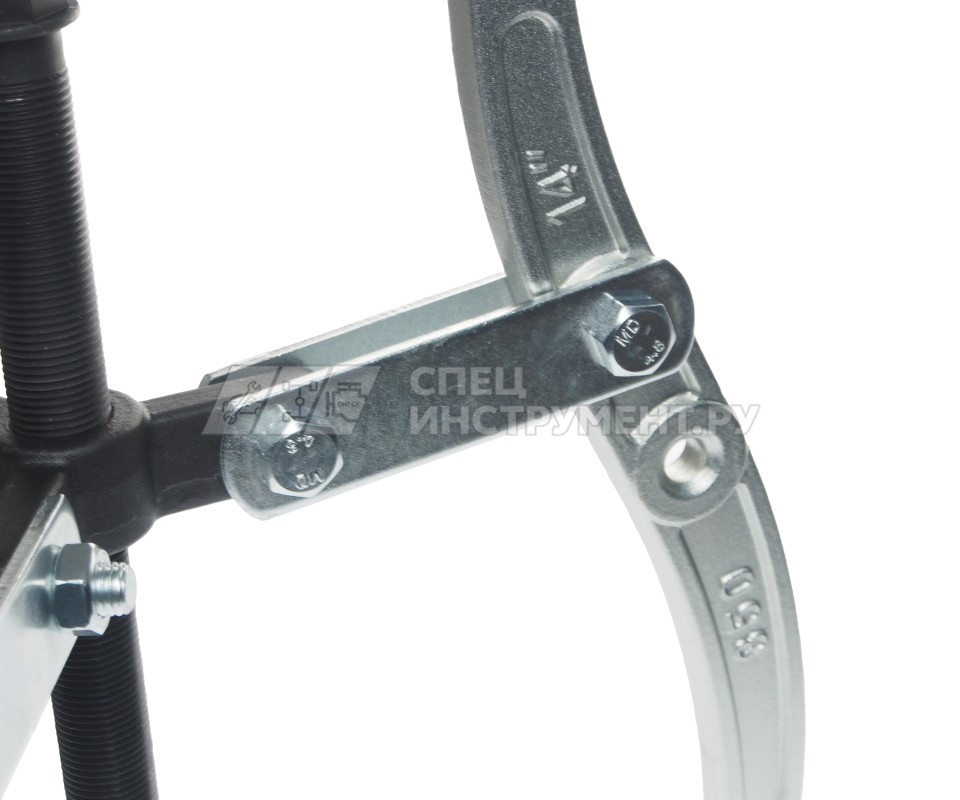 Съемник подшипников трехлапый переставной 14"-350мм (8000кг) ЭВРИКА