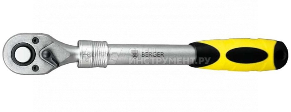 Трещотка телескопическая 1/2" 305 - 445 мм BERGER BG2282