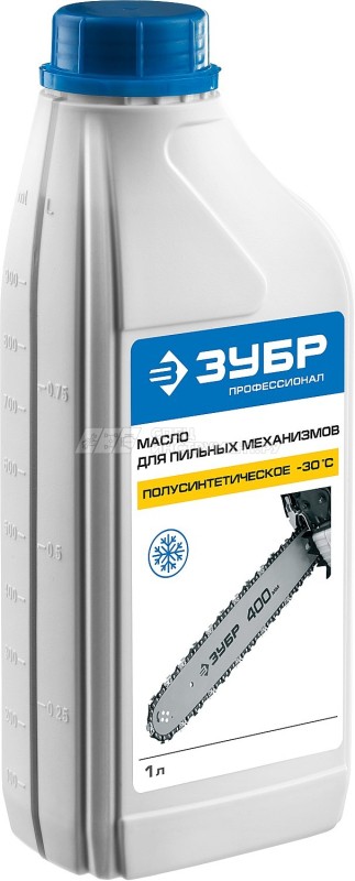Масло ЗУБР "ЭКСПЕРТ" для пильных механизмов, полусинтетическое (-30С), 1л