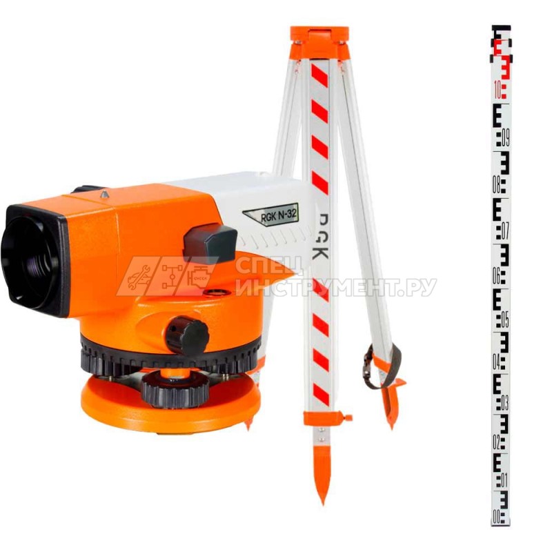 Комплект оптический нивелир N-32 + S6-N + S3
