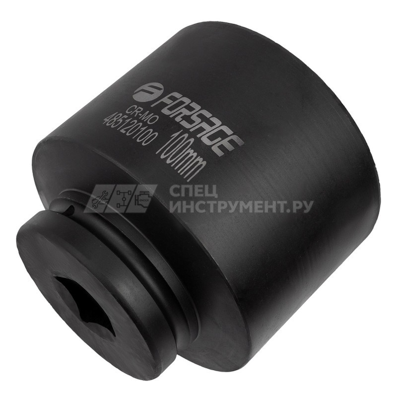 Головка ударная глубокая 1", 100мм (6гр)