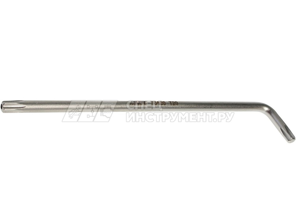 Ключ TORX Г-образный удлиненный T20H, длина 112мм