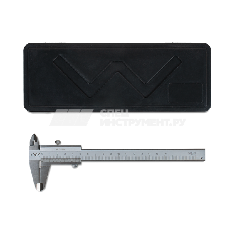 Штангенциркуль механический RGK SCM-150 (ШЦ-I-150-0,02) С ПОВЕРКОЙ
