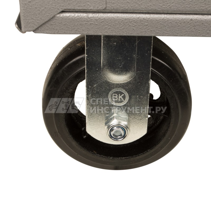 Тележка инструментальная, 5 полок, сине-серая