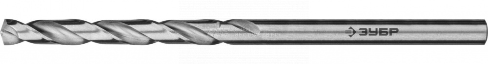 ЗУБР Проф-А 2.8х61мм, Сверло по металлу, сталь Р6М5, класс А