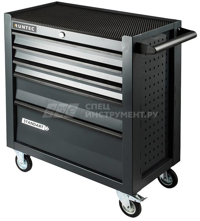 Тележка инструментальная 5 полочная Standart серая