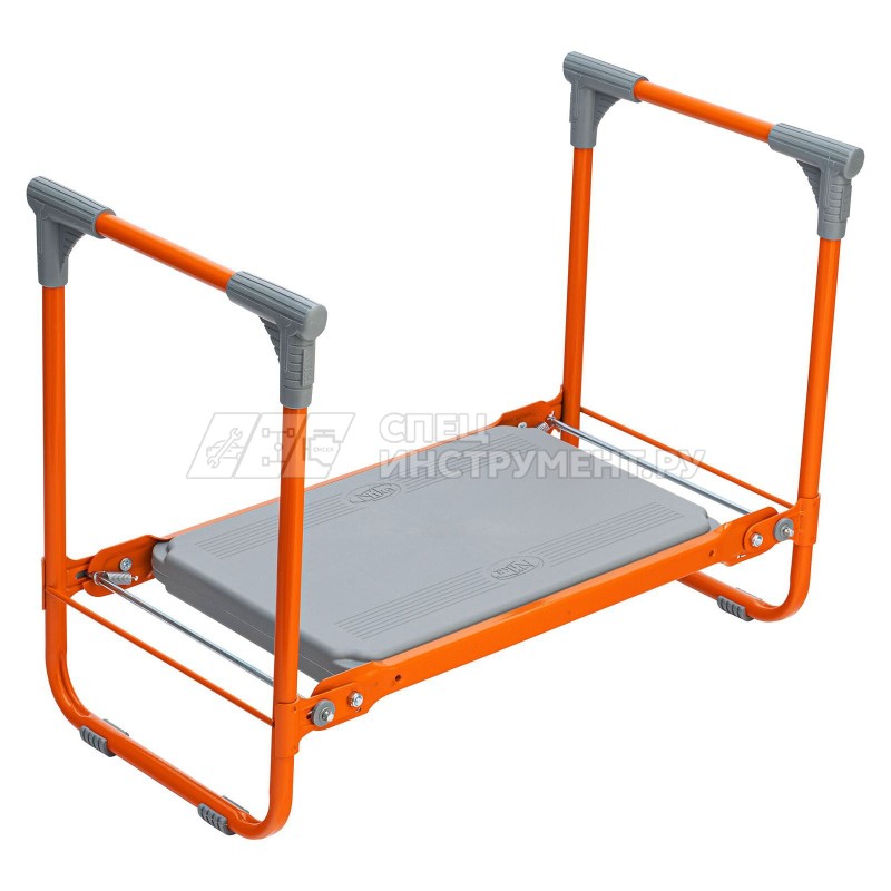 Скамейка садовая Nika, оранжевая// Россия