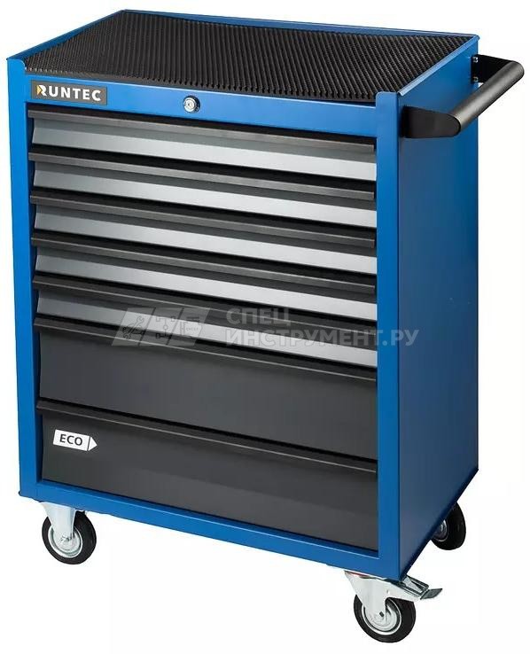 Тележка инструментальная 7 полочная ECO синяя