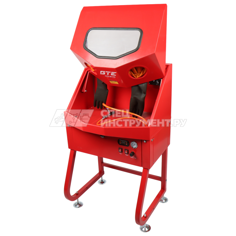 Установка для мойки деталей с подогревом, закрытая, 160л GTE