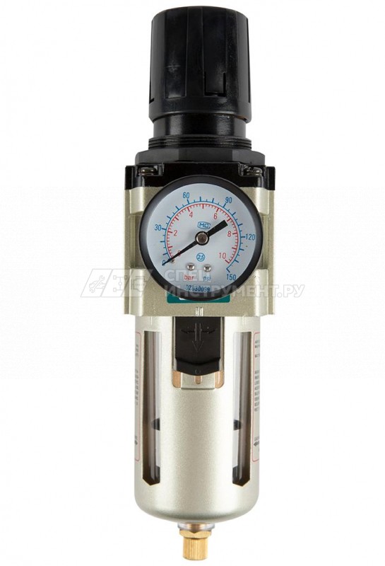 Фильтр для воздуха с регулятором давления 1/2" (5 микрон)