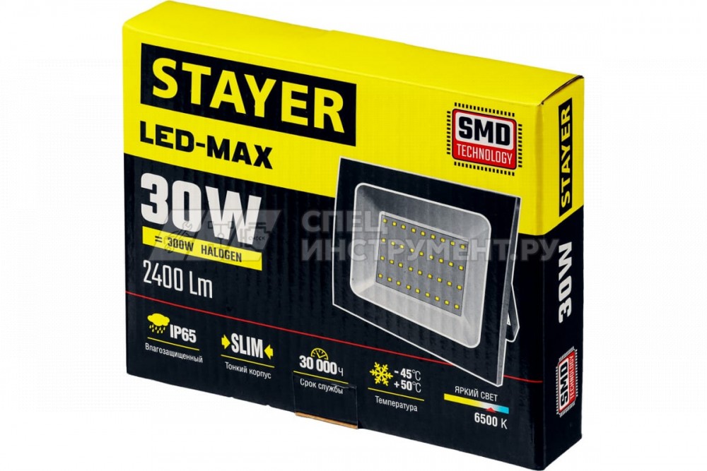 STAYER LED-Max 30 Вт прожектор светодиодный