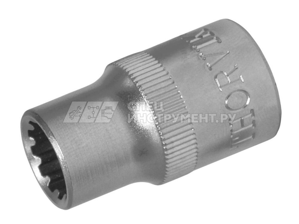 Головка торцевая MultiProf 1/4"DR, 6 мм