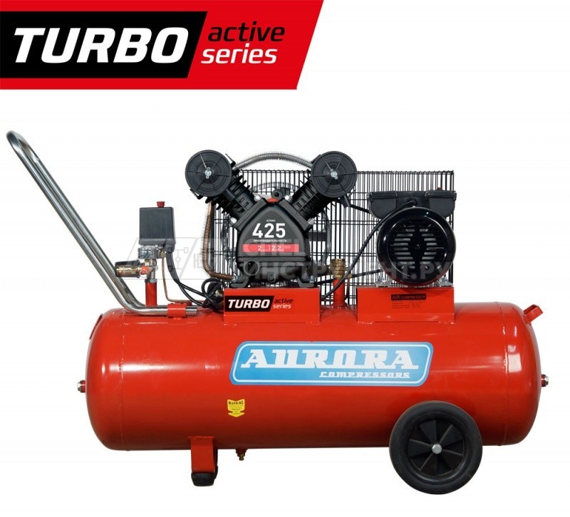 Компрессор CYCLON-75 TURBO active series (60л, 425л/мин, 2.2кВт, 10бар, 220В)
