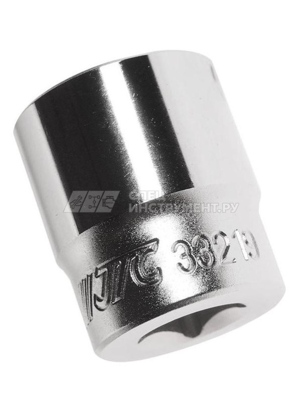 Головка 6-гранная 3/8" 19мм, длина 30мм