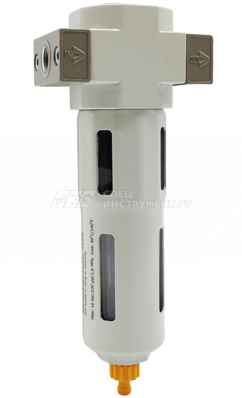Фильтр для пневмосистемы RF-703214 "Profi" 1/4" (1300 л/мин, 16 bar, 5 мкм)