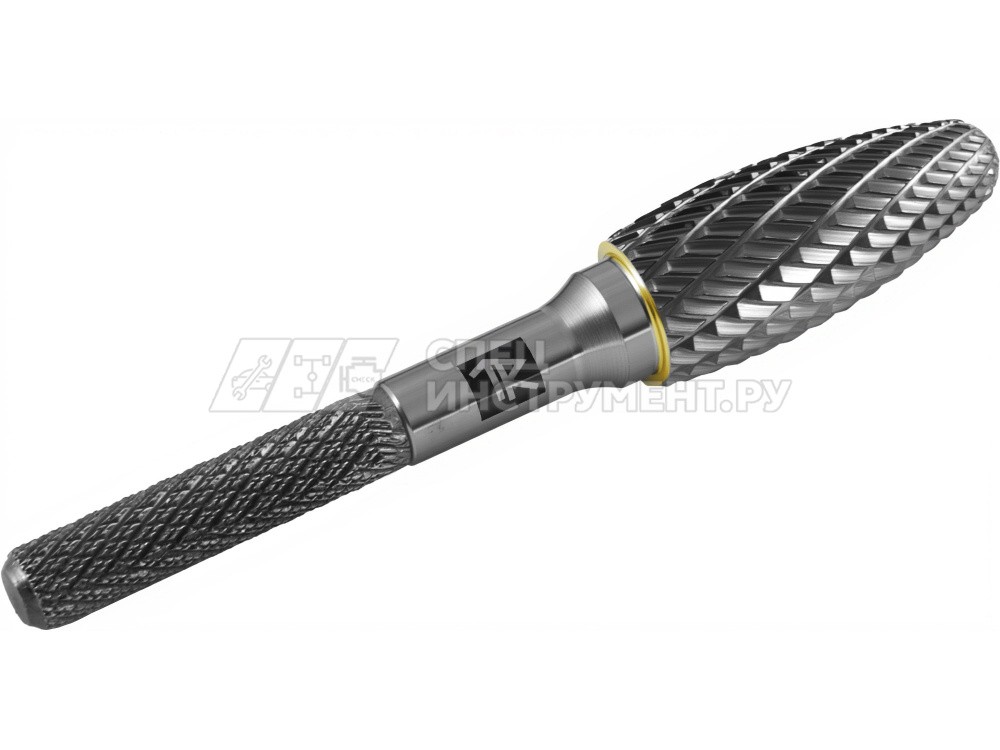 TRRBH10250670-2  Борфреза твердосплавная пламевидная, тип H, 10 мм, двойная насечка, в боксе