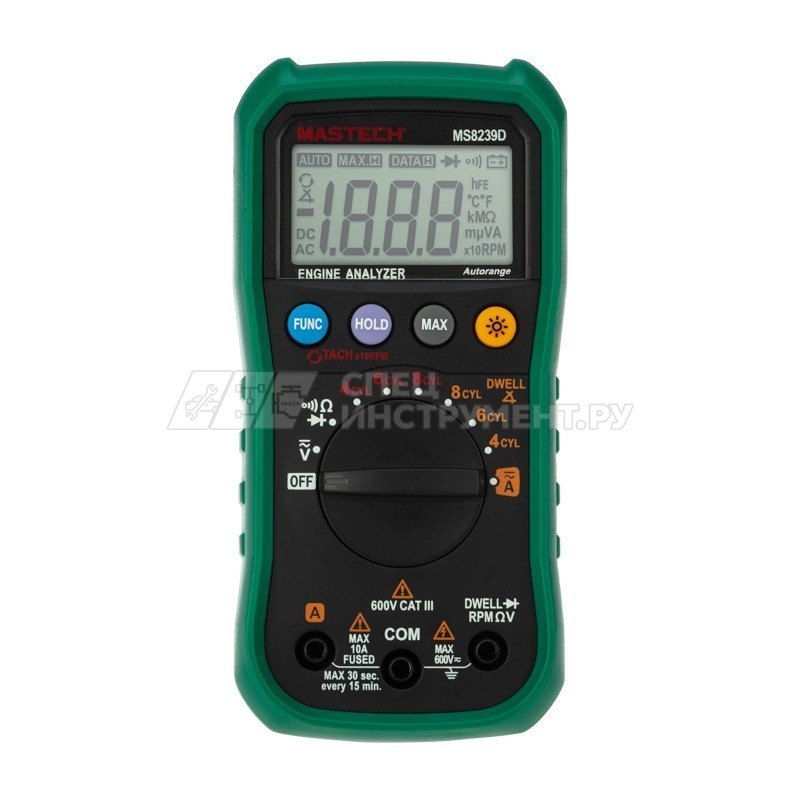 Мультиметр автомобильный цифровой Mastech MS8239D