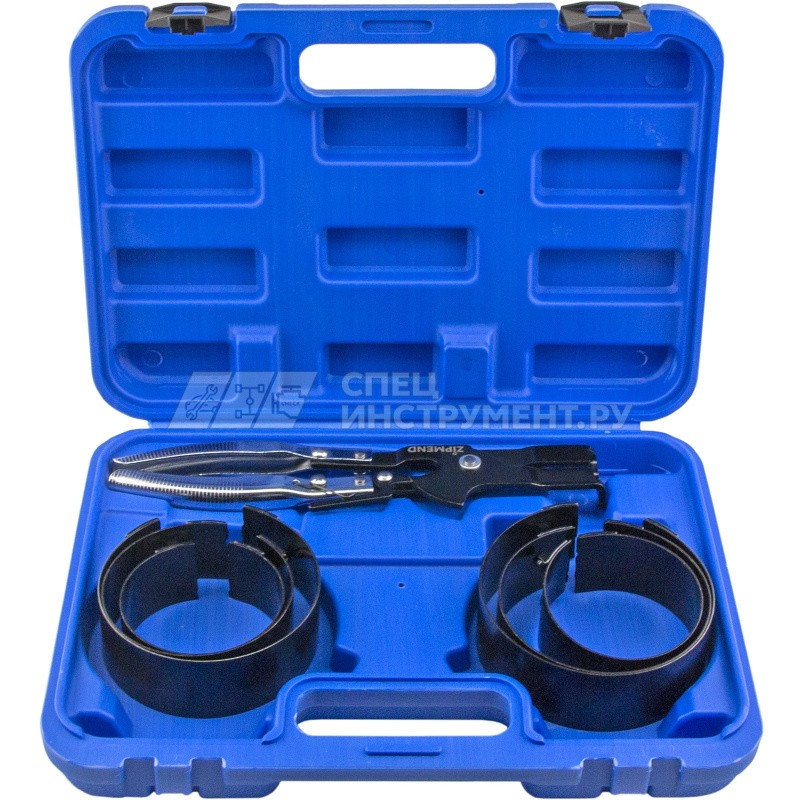 Набор оправок для сжатия поршневых колец ø73-111мм, 7пр.