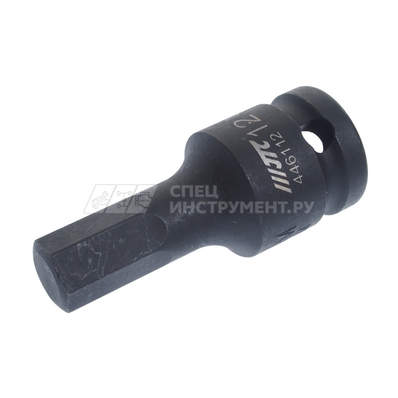 Головка ударная HEX 1/2"  H-12, диаметр 25, длина 60мм