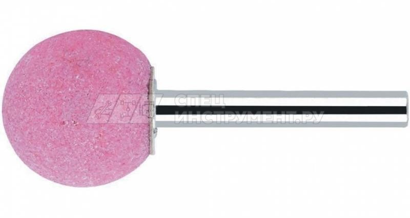 Шарошка абразивная, шар, 30 x 6 мм, F46, 3 шт.