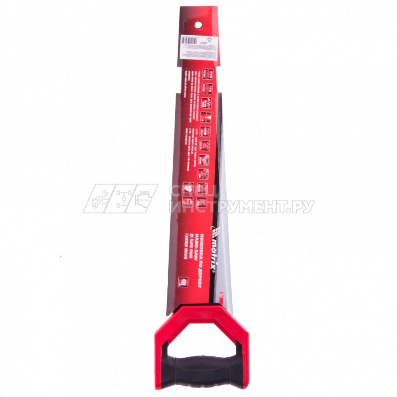 Ножовка по дереву UNIVERSAL, 400 мм, зуб-3D/2D, закал. зуб, две рабочие кромки полотна, 13-14TPI