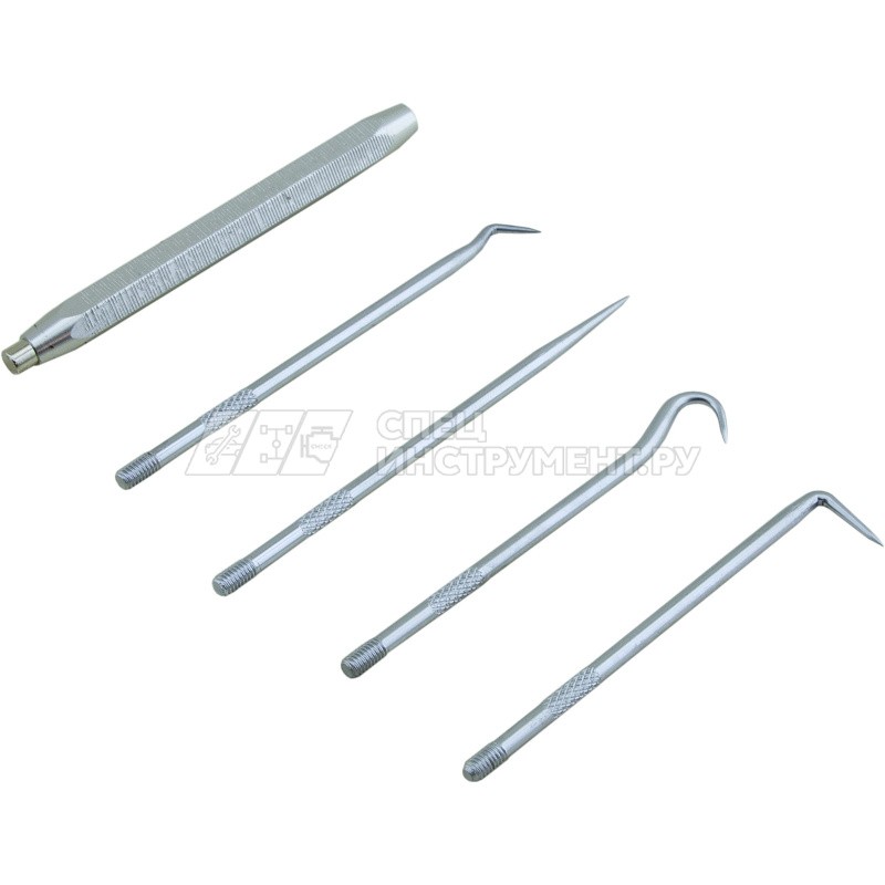 Набор крючков для демонтажа сальников и уплотнителей, 5пр.