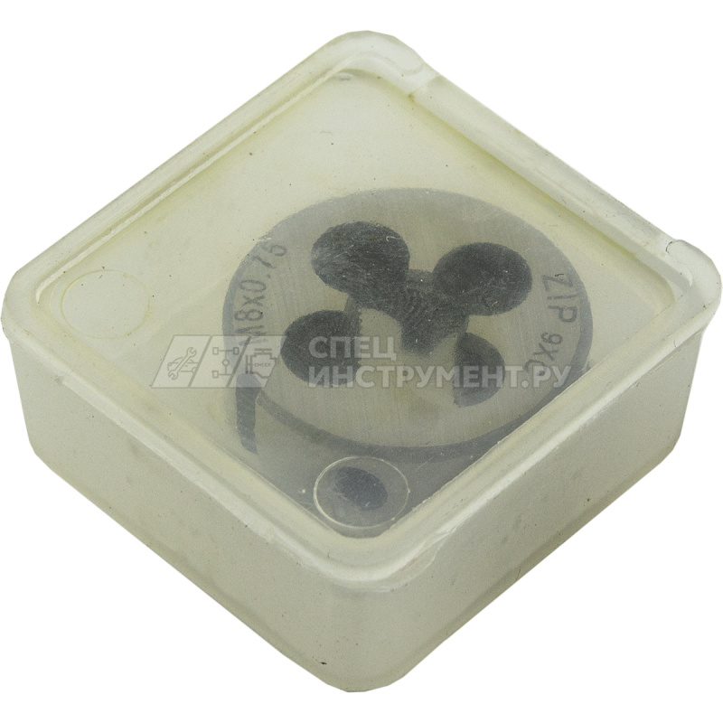 Плашка М8x0.75, сталь 9ХС