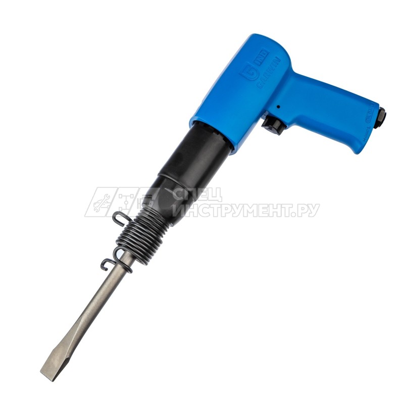 Молоток пневматический с 5-ю зубилами 235 мм Энерг. уд. 11 Дж, HEX (H10)