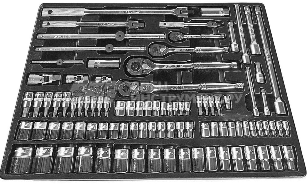 Набор инструментов для тележки инструментальной -3931 (3-я секция) 94 предмета