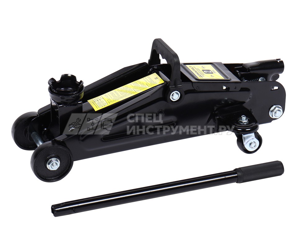 Домкрат гидравлический ER-82105 подкатной 2т (выс.подъема 135-340мм) ЭВРИКА