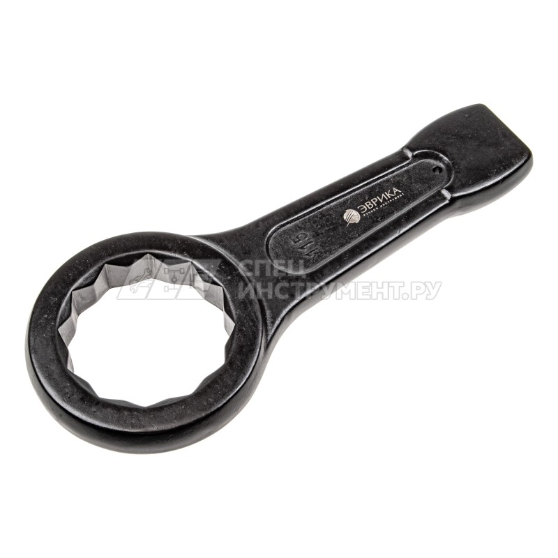 Ключ накидной 115мм ER-72115 ударный односторонний (L-455мм) ЭВРИКА