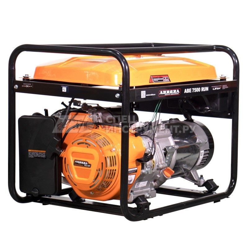Генератор ABE 7500 RUN (max.7.5кВт, 230В) бензин+газ, увеличенный бак 13л