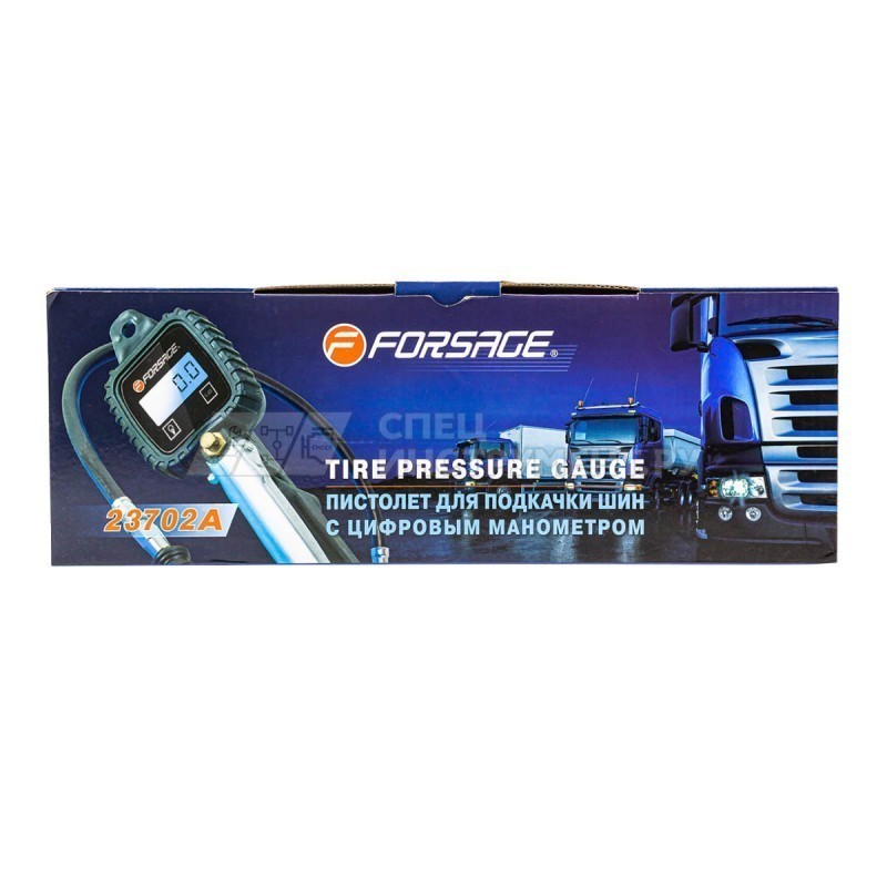 Пистолет для подкачки шин с цифровым манометром